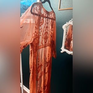 Orange/Rust Kimono